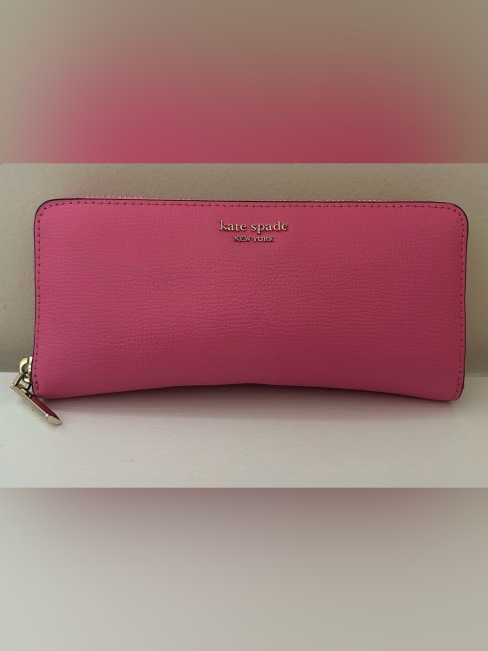 kate spade Pink Leather Wallet
